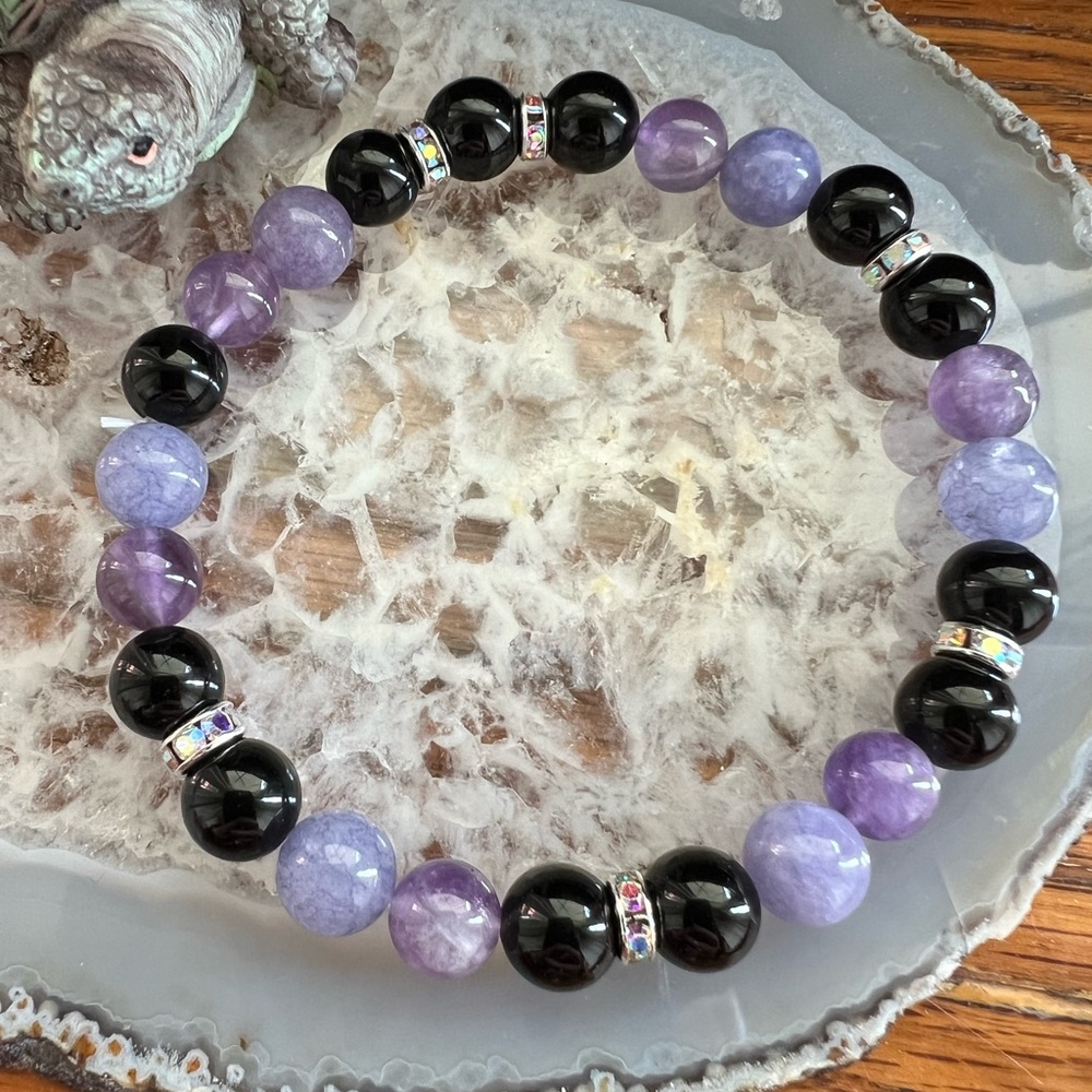 Relieves Pain Gemstone Bracelet - Picture 2 of 2